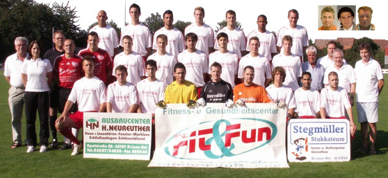 Foto: erste Mannschaft Saison 2007 2008