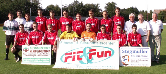 Foto: 1b Mannschaft Saison 2007/2008