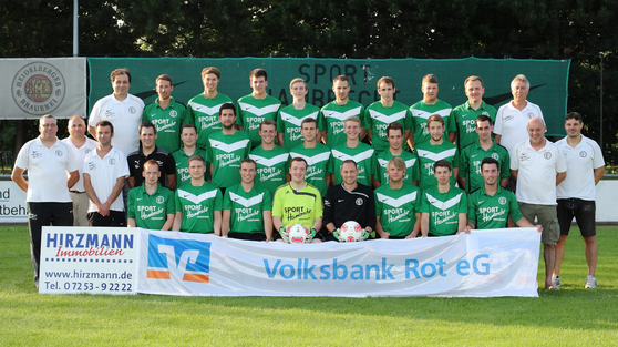 Saison 13/14: 1b-Mannschaft des FC Rot