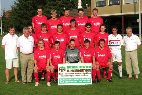 Die 1b Mannschaft des FC Rot Saison 06/07  Foto: Edgar Becker